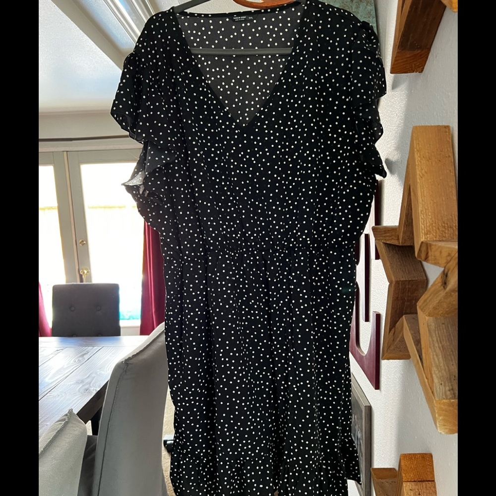Shein polka dot dress
